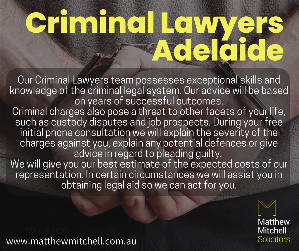 PPT - Criminal Lawyers Adelaide PowerPoint Presentation, Free Download ...