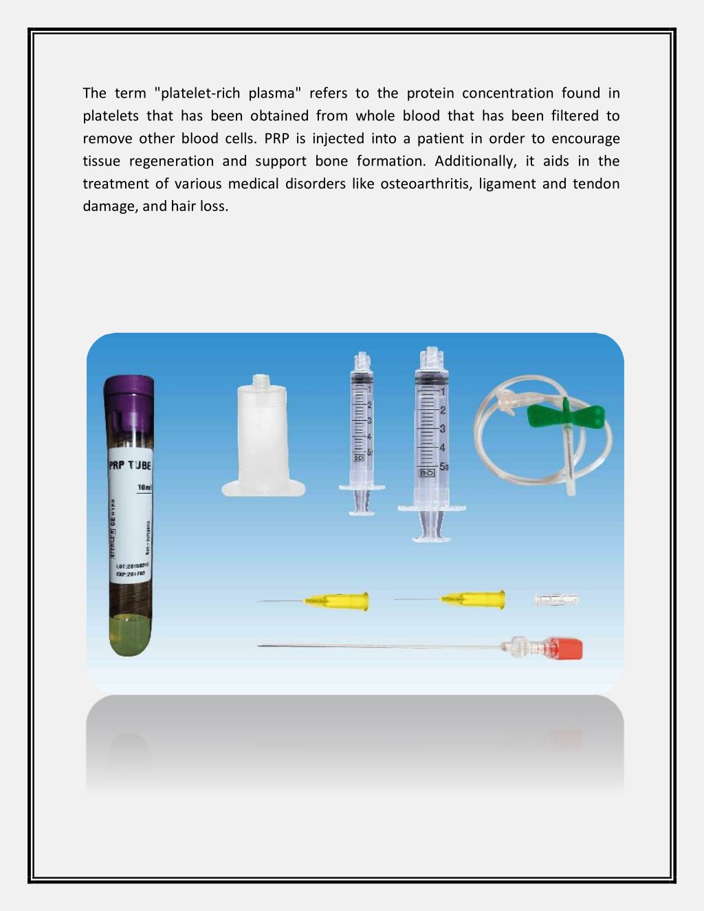 PPT - What Is The Optimal Centrifugation Protocol For Preparing PRP ...