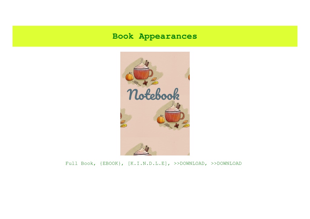 PPT mobiePub Notebook Leaf Fall Notebook With 100 Lined Pages 6x9 