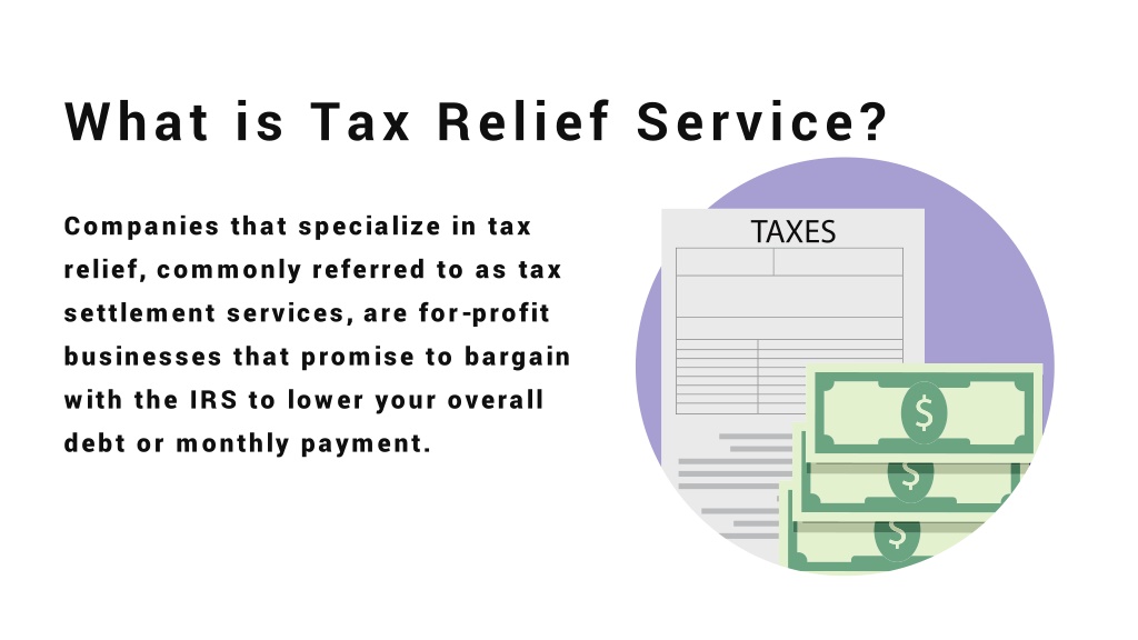 Whats Tax Relief Credit