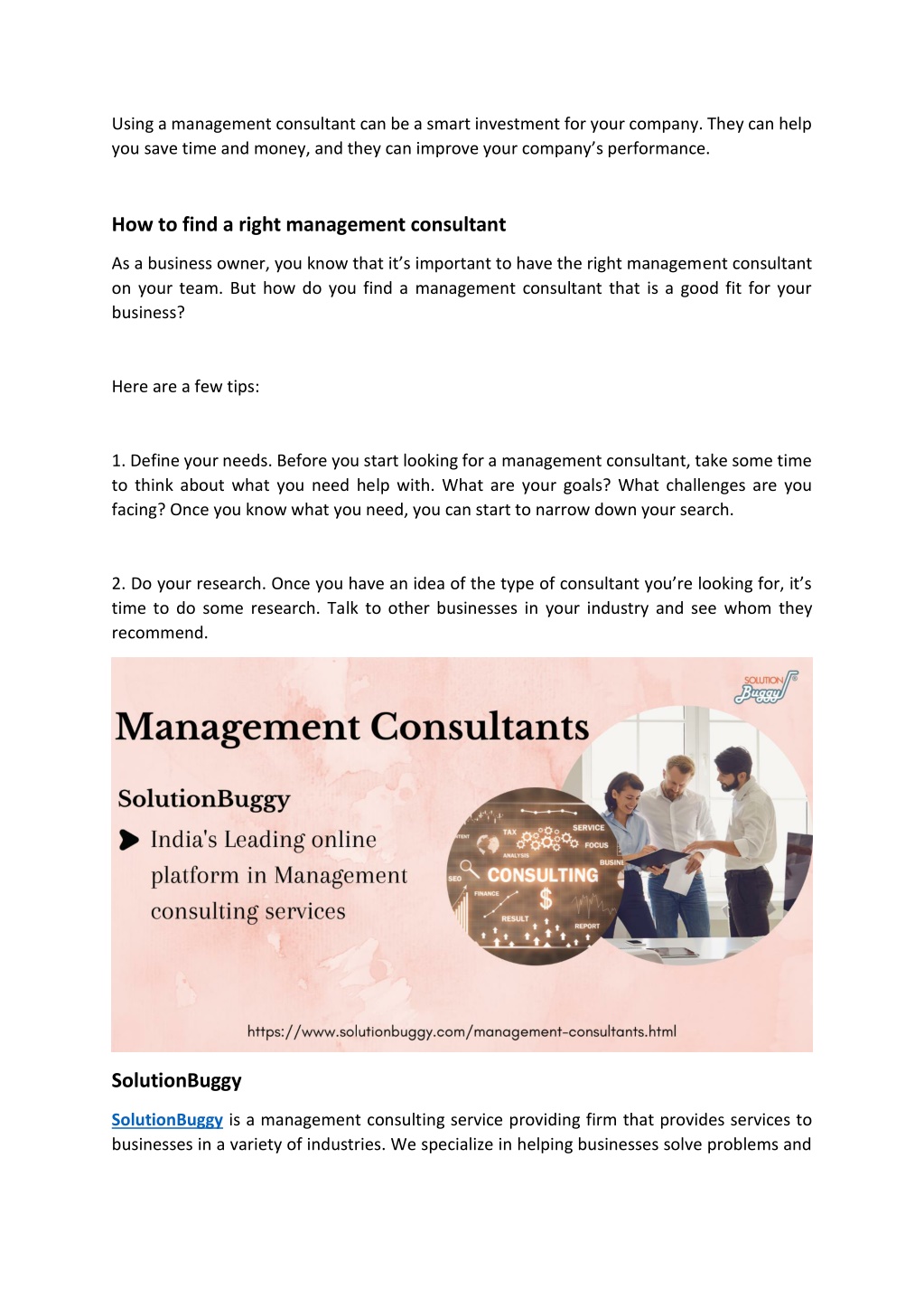 Ppt How Do Management Consultants Help Businesses Powerpoint