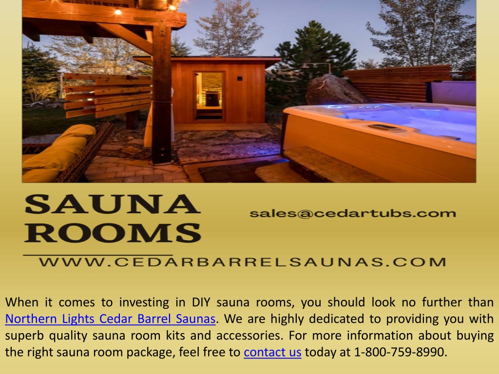 PPT - Difference Between Steam And Sauna Rooms PowerPoint Presentation ...