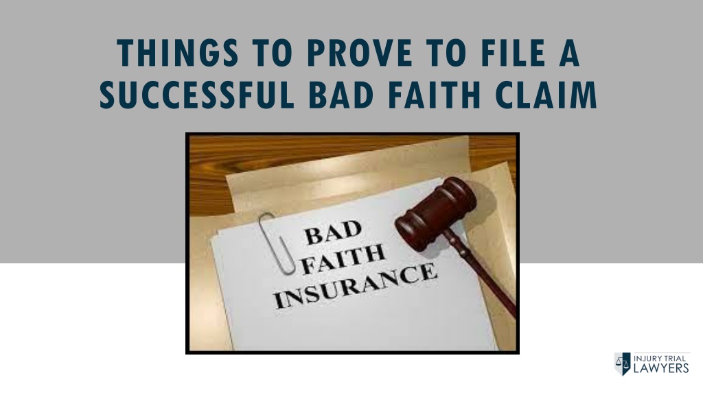 assignment of bad faith claim