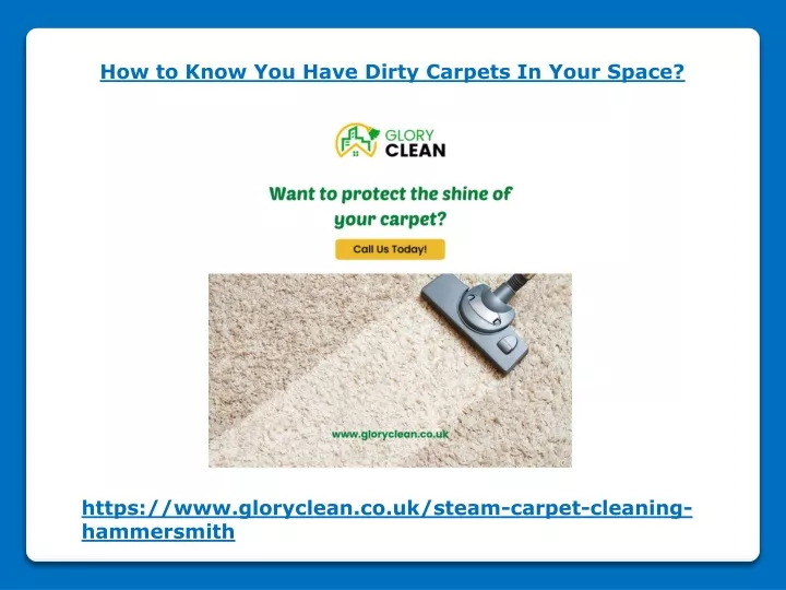 how to know you have dirty carpets in your space n.
