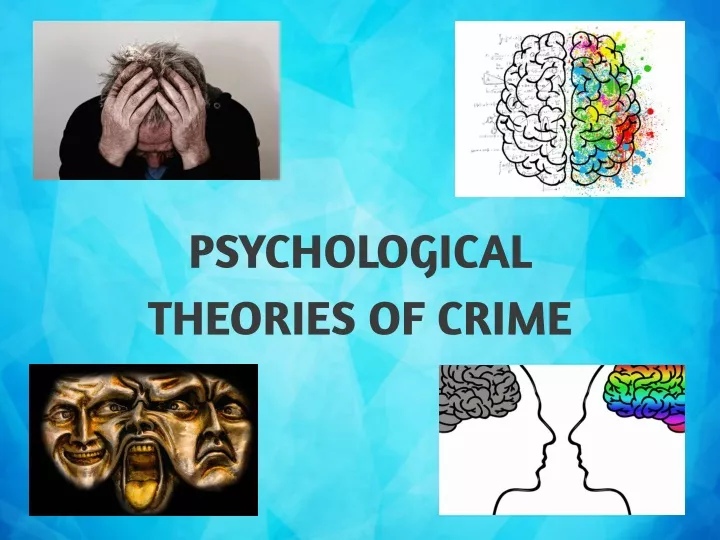 psychology and crime dissertation ideas