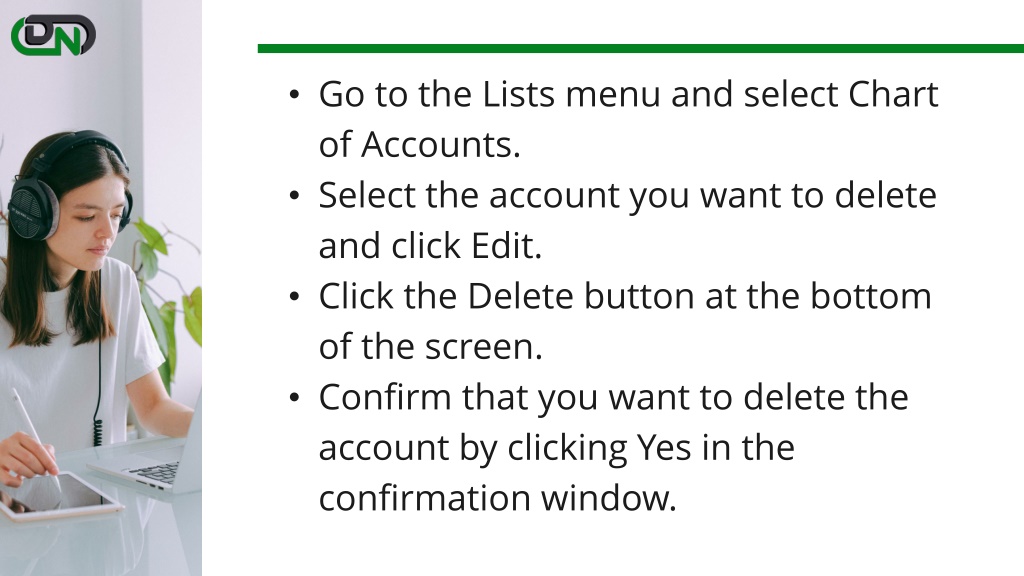 PPT - Delete Chart Of Accounts in QuickBooks PowerPoint Presentation