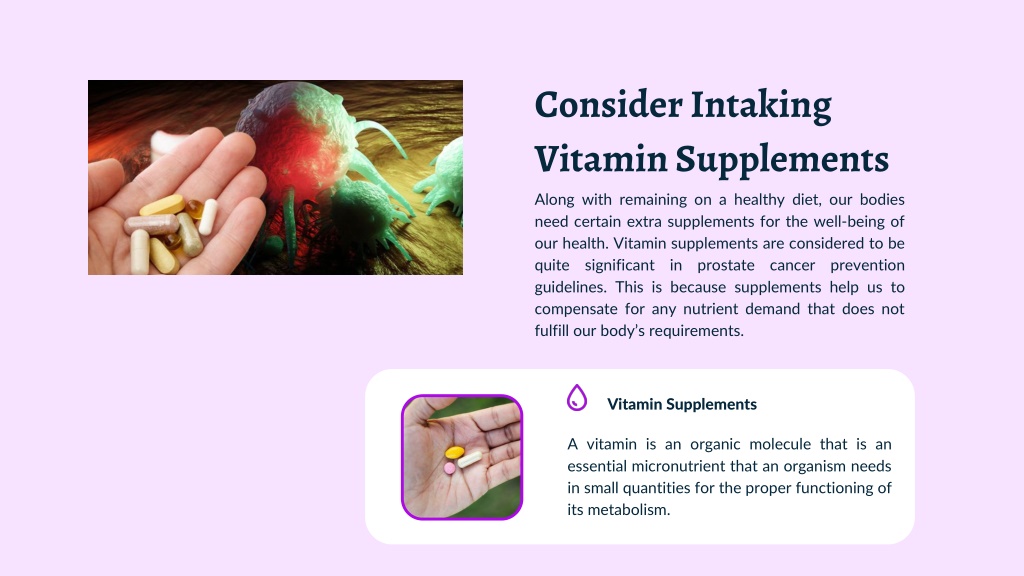 PPT Prostate Cancer Prevention Tips PowerPoint Presentation, free download ID11673753