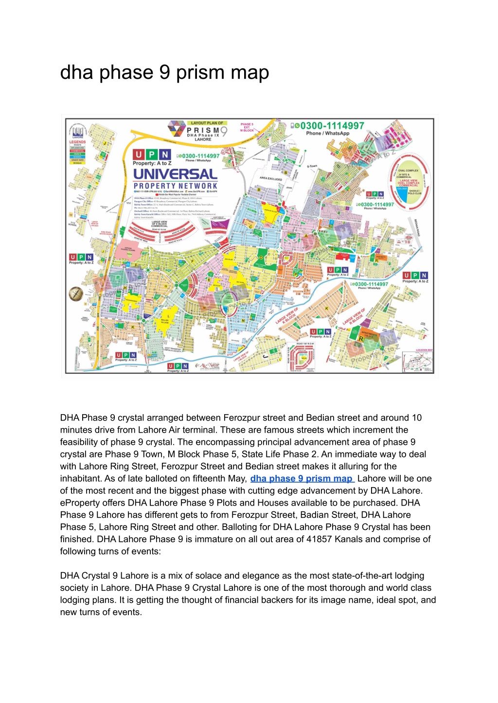 PPT dha phase 9 prism map PowerPoint Presentation, free download ID
