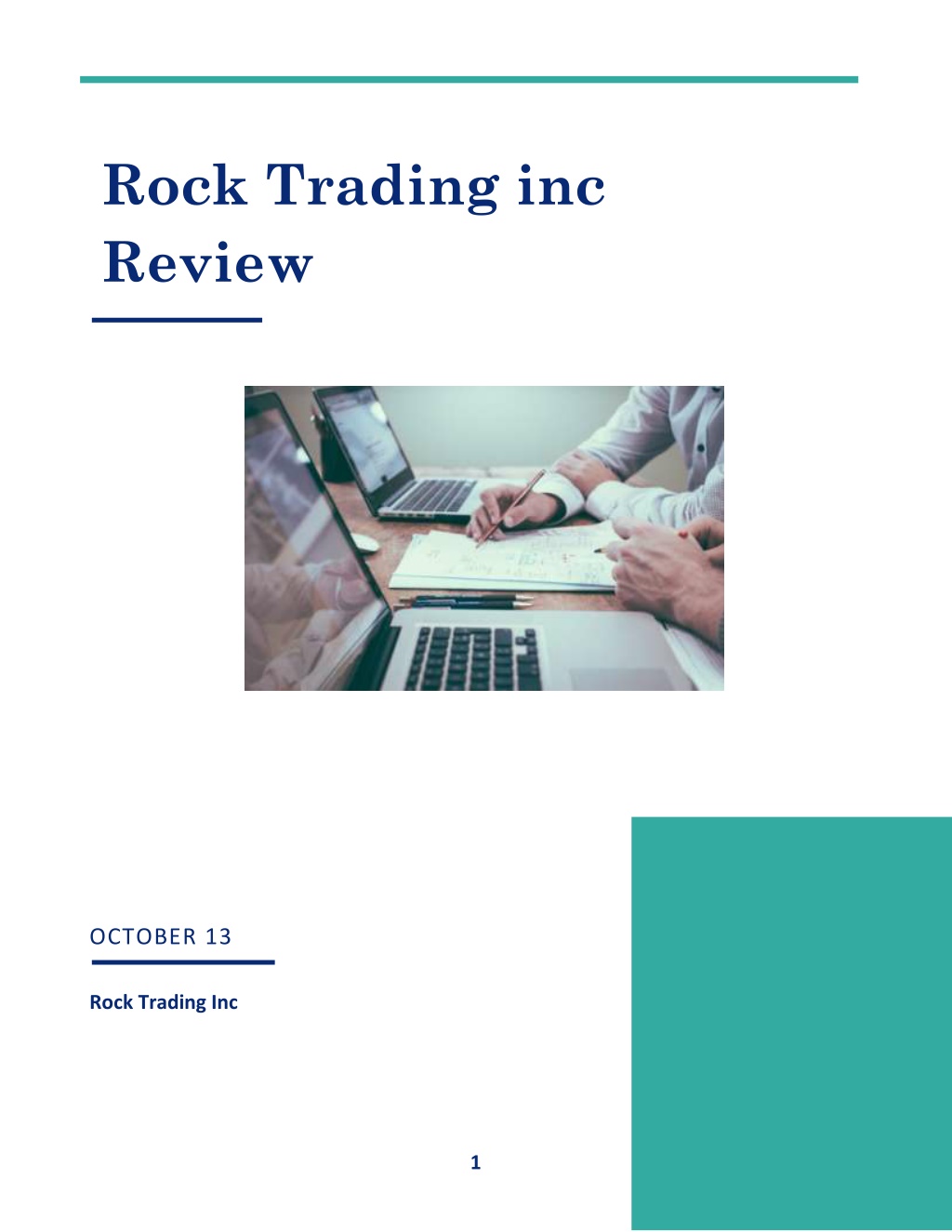 Rocks Trading PPT - What Investment Management Services Do in Practice PowerPoint ...