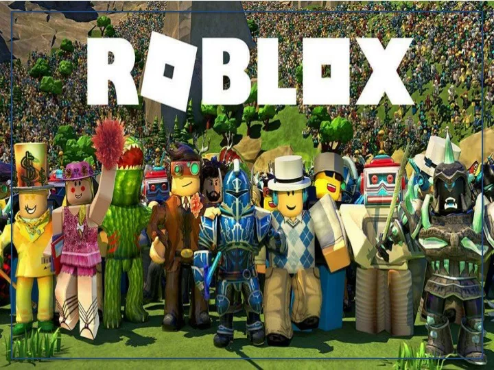 powerpoint presentation about roblox