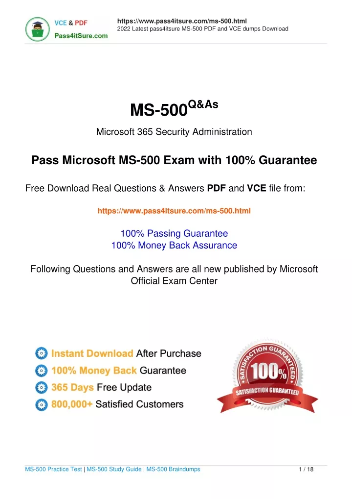 MS-500 Zertifizierung