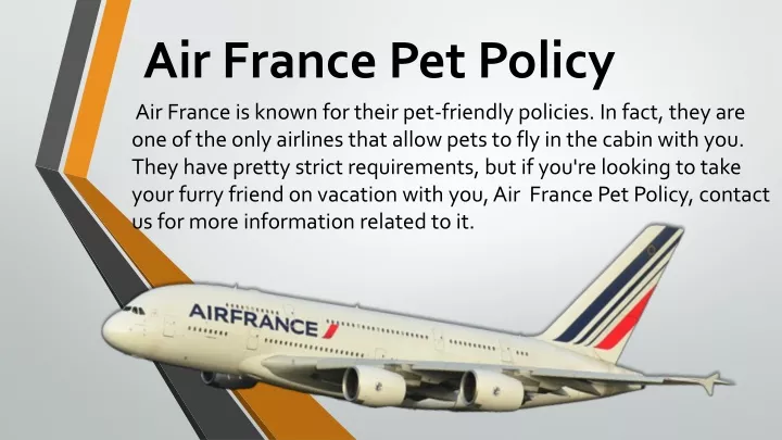 air france pet travel cost