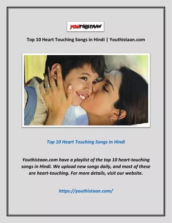 ppt-top-10-heart-touching-songs-in-hindi-youthistaan-powerpoint