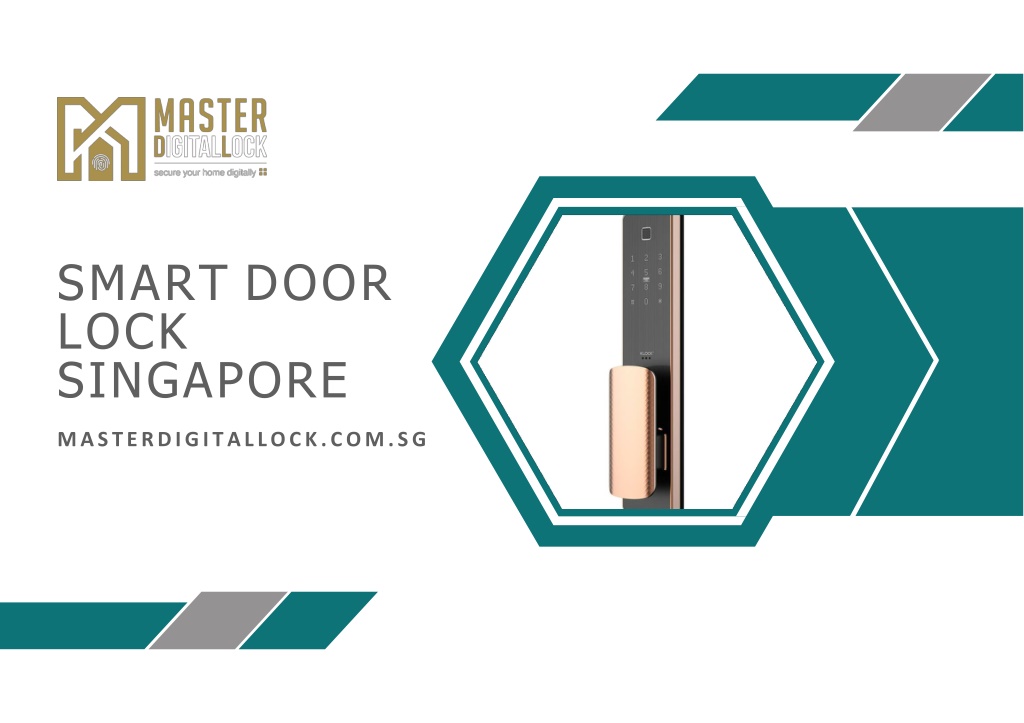 PPT Smart door lock Singapore PowerPoint Presentation, free download