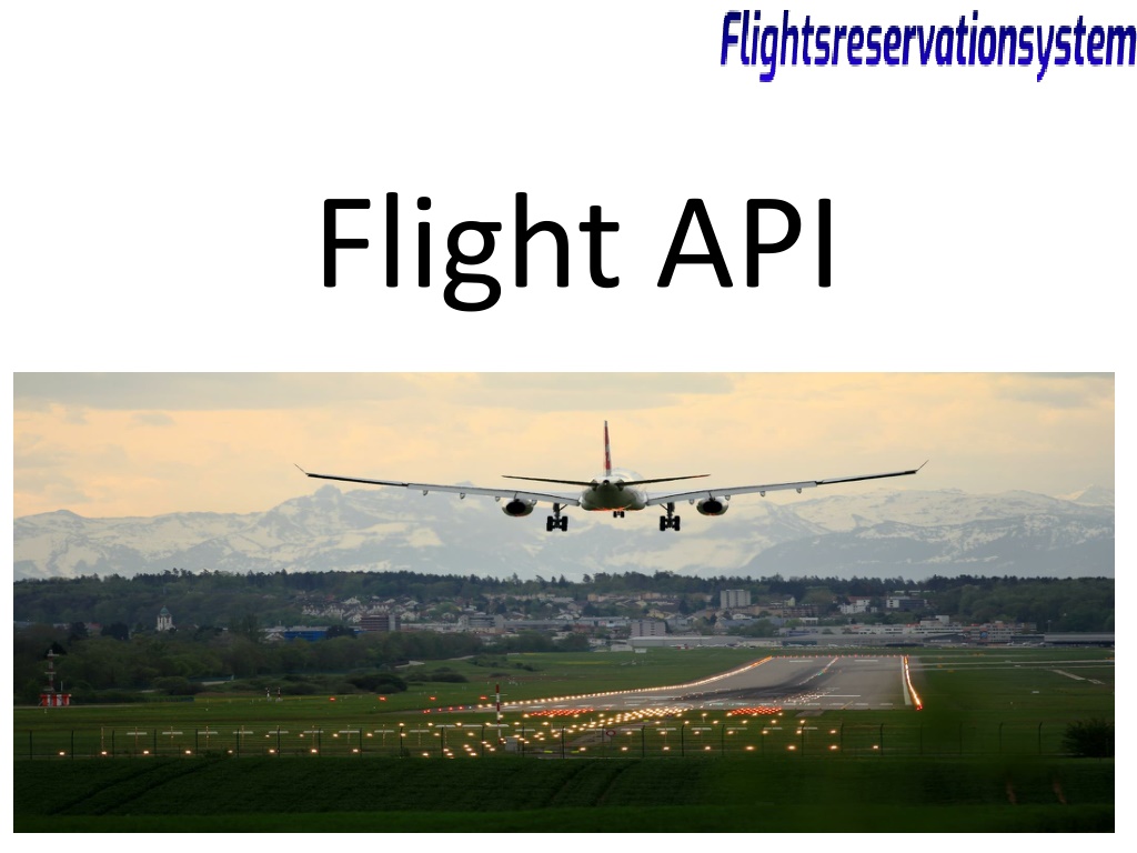 PPT - Flight API PowerPoint Presentation, free download - ID:11678362