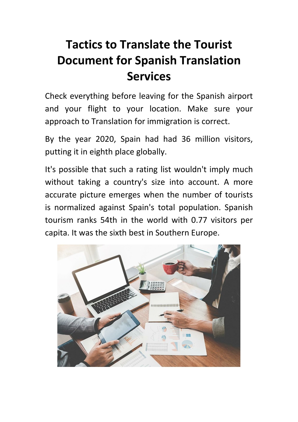 ppt-tactics-to-translate-the-tourist-document-for-spanish-translation