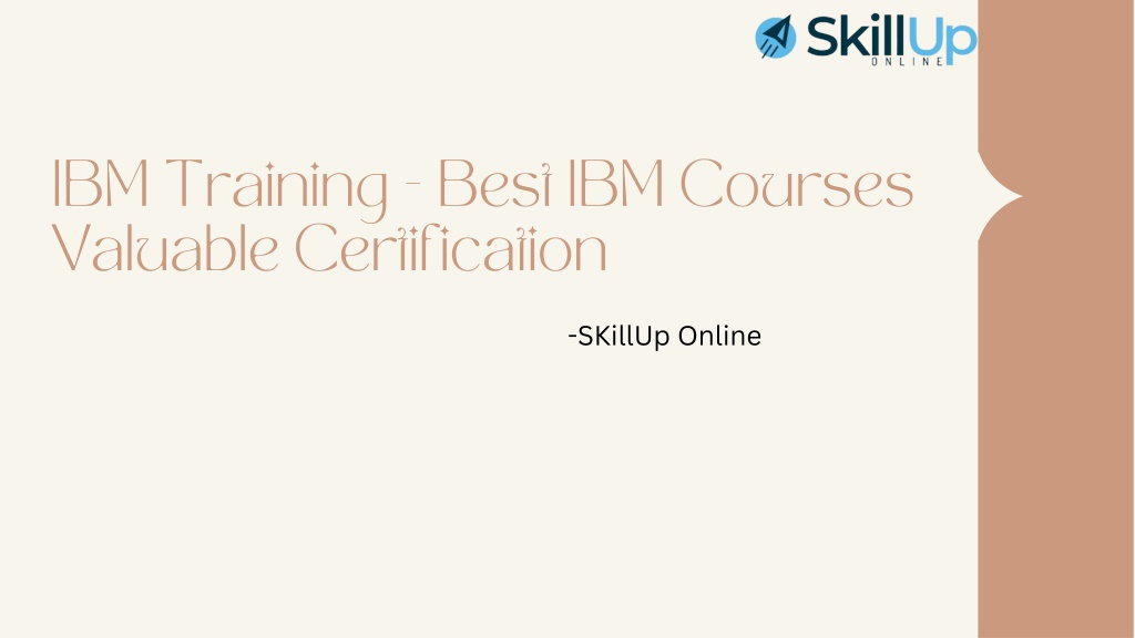 Ppt Ibm Training Best Ibm Courses Valuable Certification Powerpoint Presentation Id 11682725