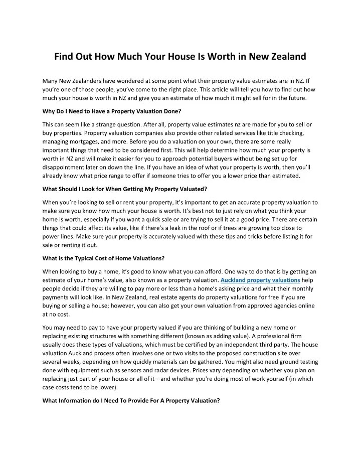 ppt-find-out-how-much-your-house-is-worth-in-new-zealand-powerpoint