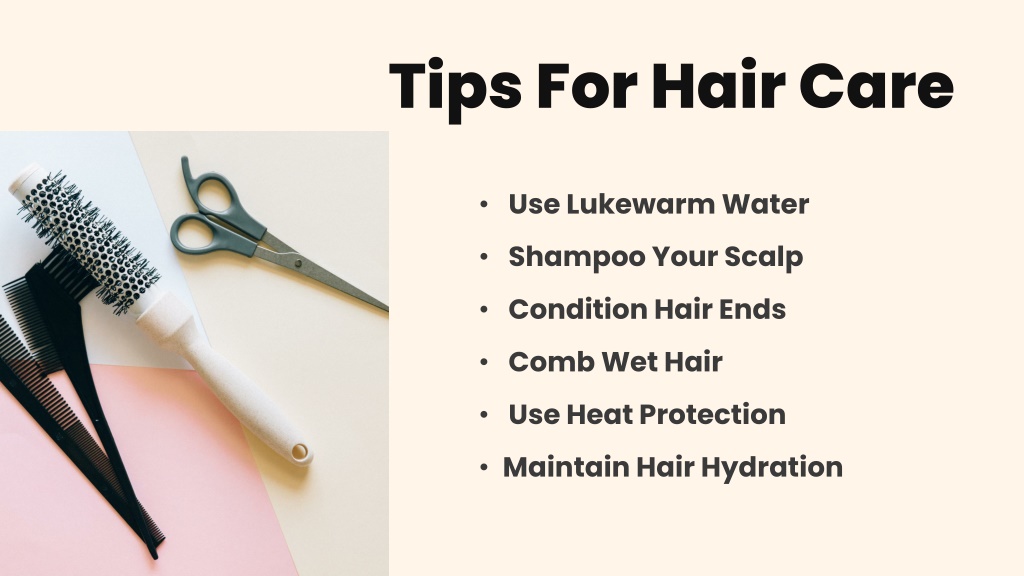 PPT Hair Care Tips for Every Hair Type PowerPoint Presentation, free