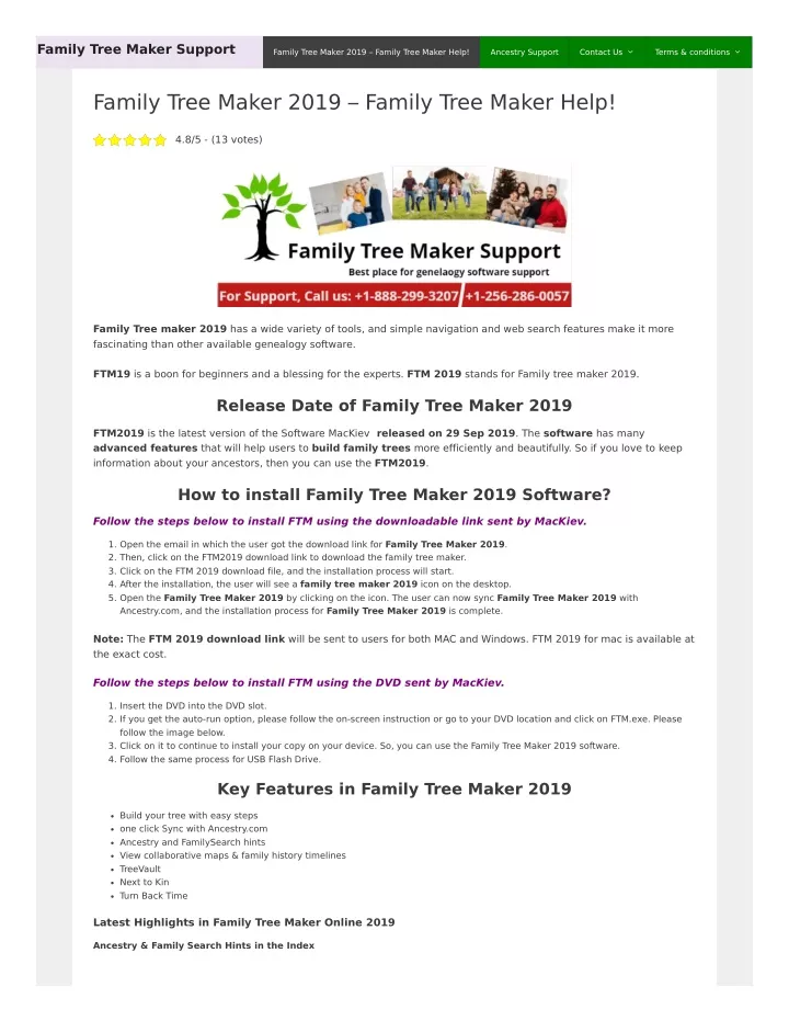 PPT - Family Tree Maker 2019 PowerPoint Presentation, free download ...