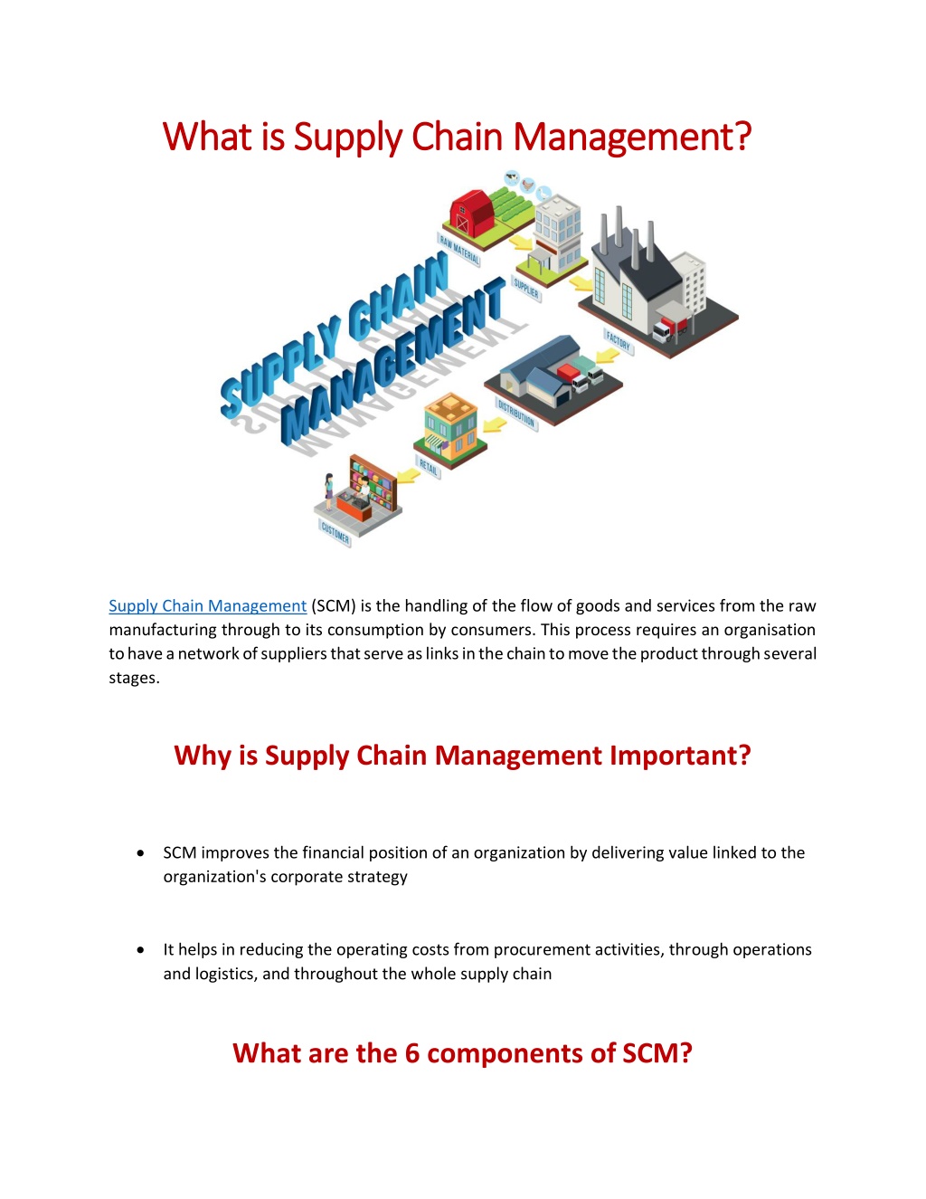 PPT - Supply Chain Management PowerPoint Presentation, free download ...