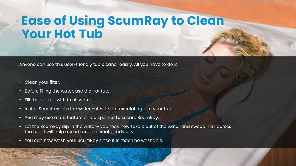 PPT Best Way To Clean A Hot Tub PowerPoint Presentation, free download ID11686775