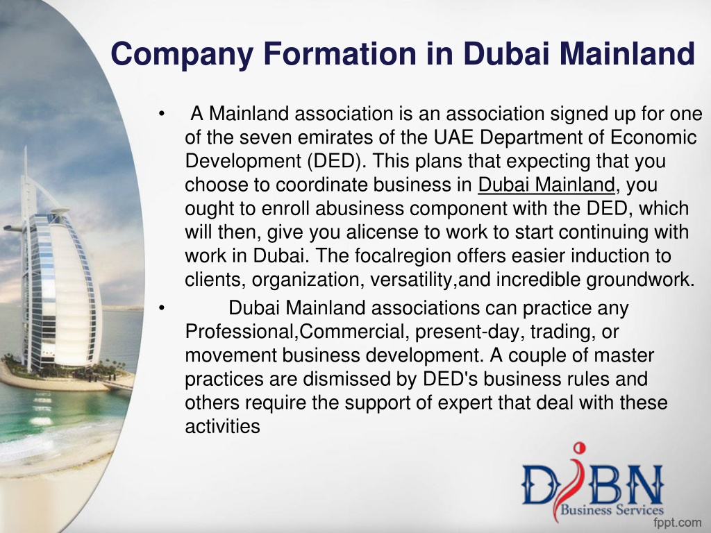 PPT - Company Formation In Dubai Mainland PowerPoint Presentation, Free ...