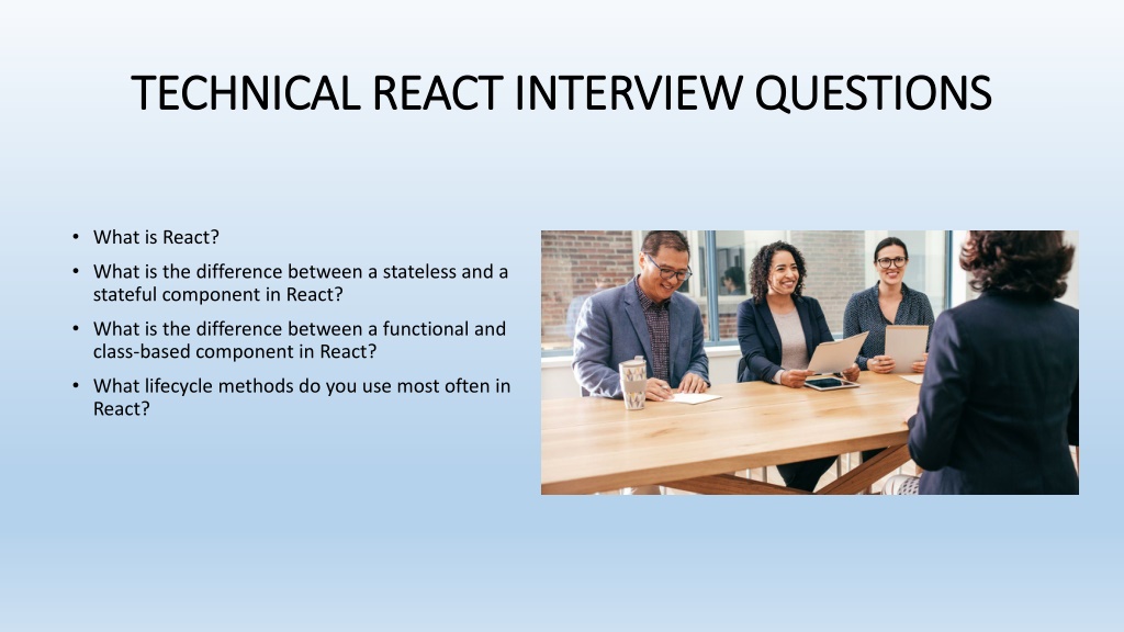 PPT - Best React Interview Questions PowerPoint Presentation, Free ...