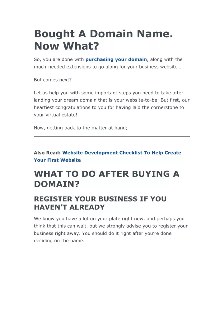 ppt-bought-a-domain-name-now-what-powerpoint-presentation-free