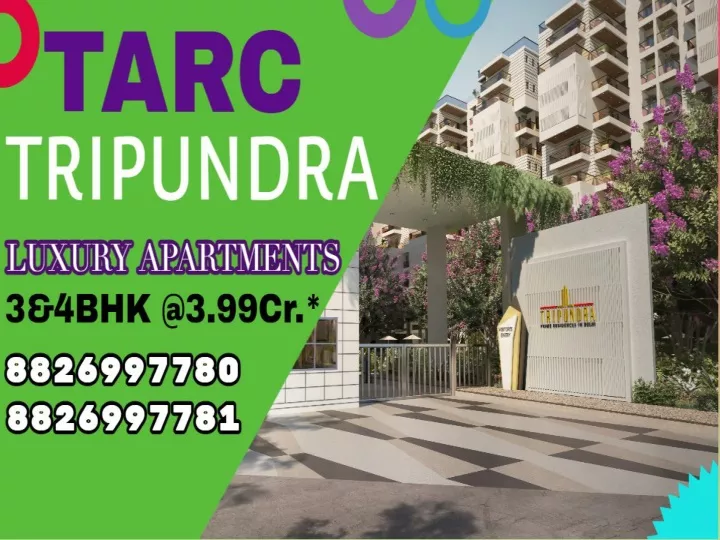 PPT New Launching TARC Tripundra Luxury Properties Main Bijwasan
