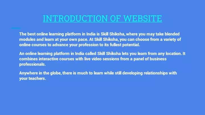 PPT - INTRODUCTION OF WEBSITE PowerPoint Presentation, free download ...