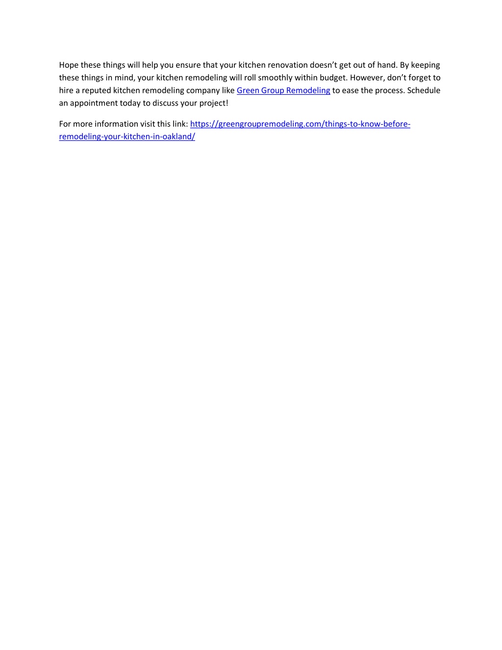 PPT - Things to Know Before Remodeling Your Kitchen in Oakland ...