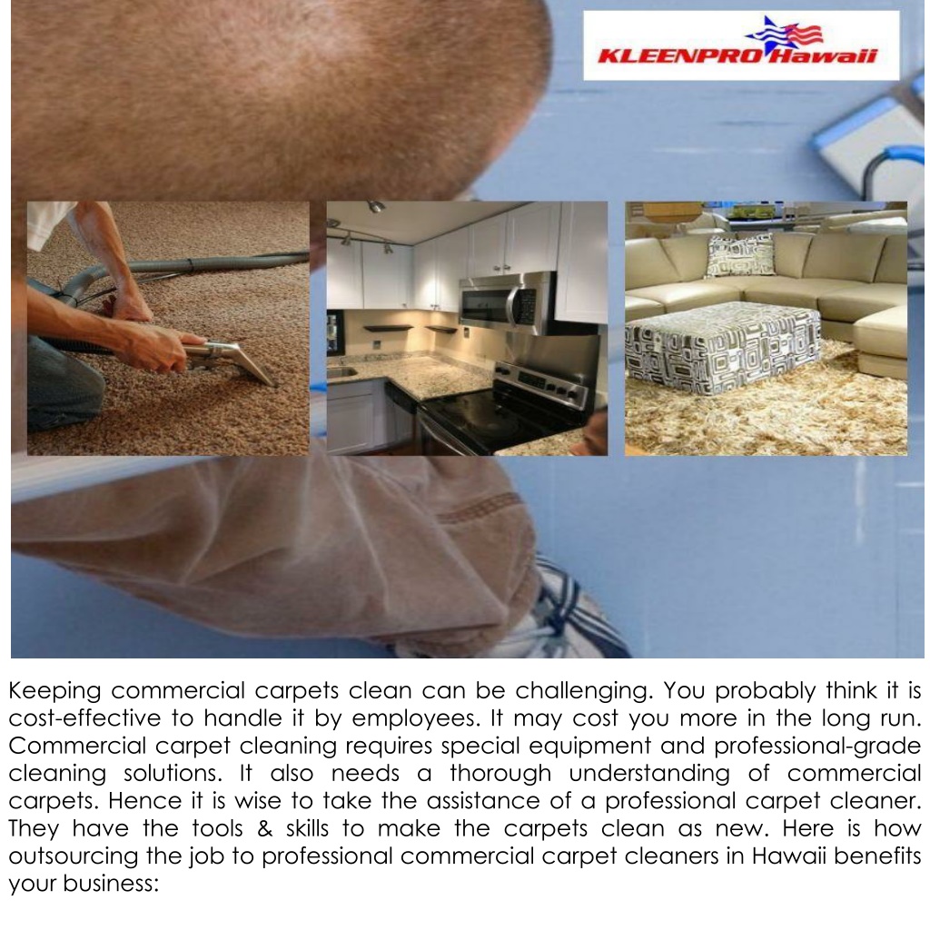 PPT Top 5 Reasons to Hire Commercial Carpet Cleaners PowerPoint