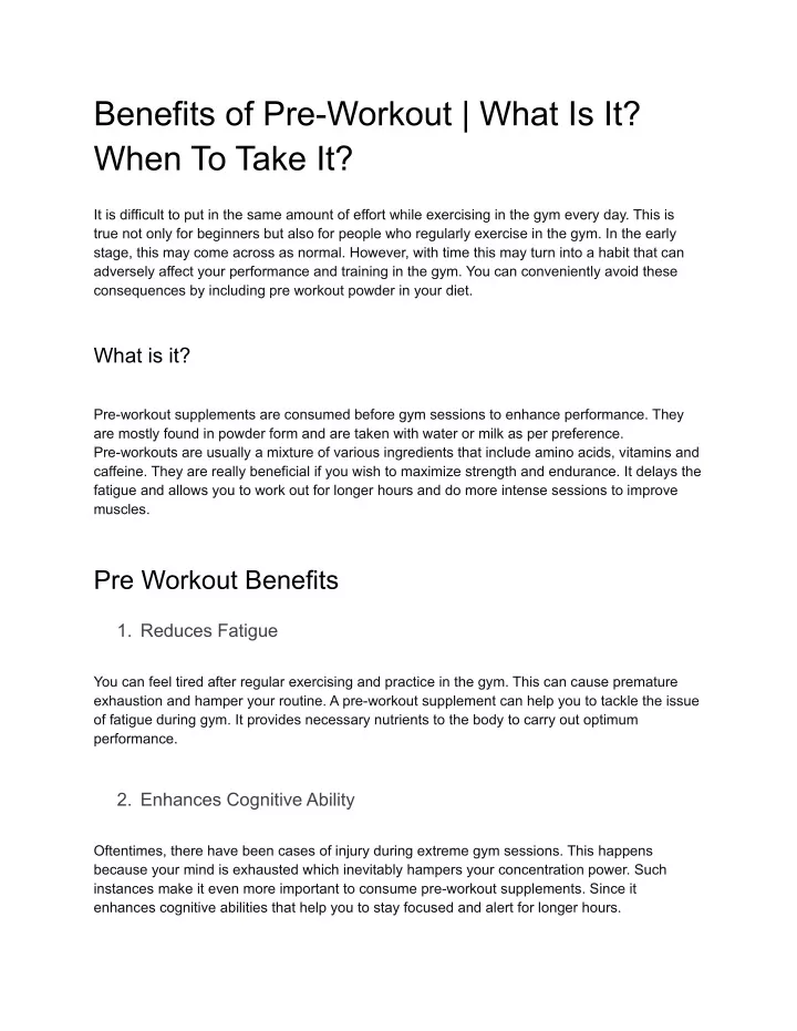 ppt-benefits-of-pre-workout-what-is-it-when-to-take-it-powerpoint