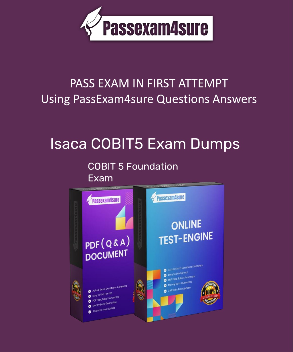 Test COBIT5 Guide Online