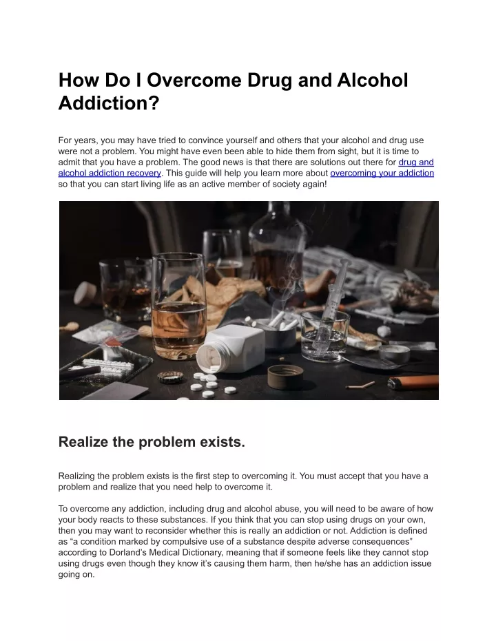 PPT - How Do I Overcome Drug and Alcohol Addiction_ PowerPoint ...