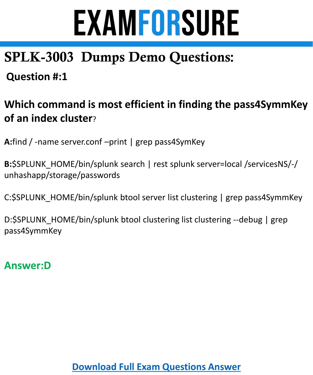 SPLK-3003 Online Prüfung