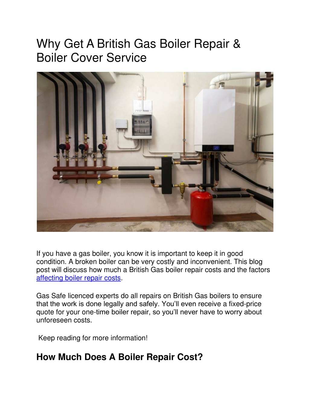 PPT Why Get A British Gas Boiler Repair PowerPoint Presentation, free