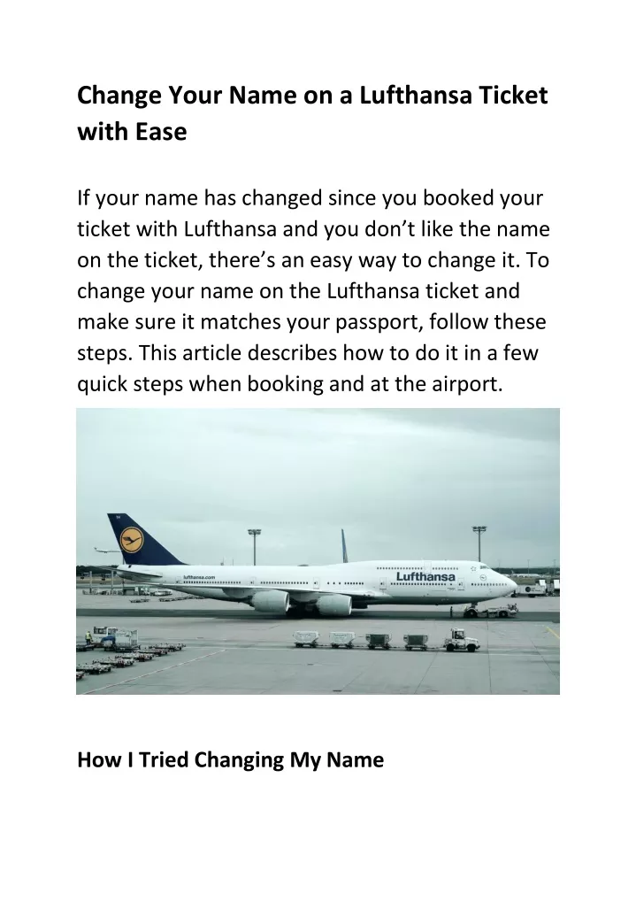 ppt-change-your-name-on-a-lufthansa-ticket-with-ease-powerpoint