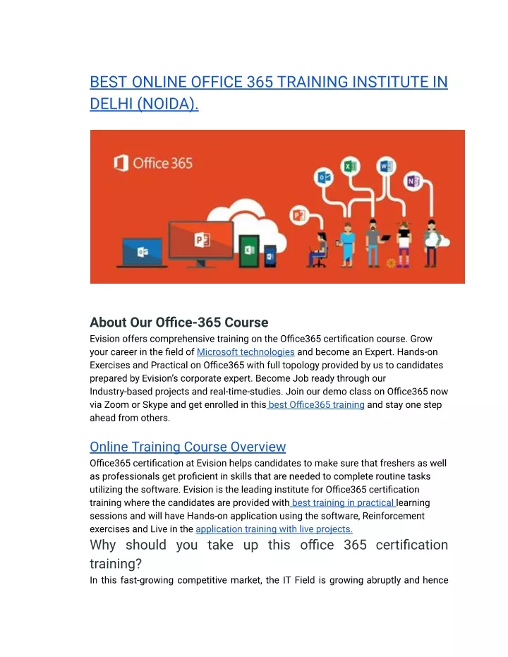 office 365 training powerpoint presentation