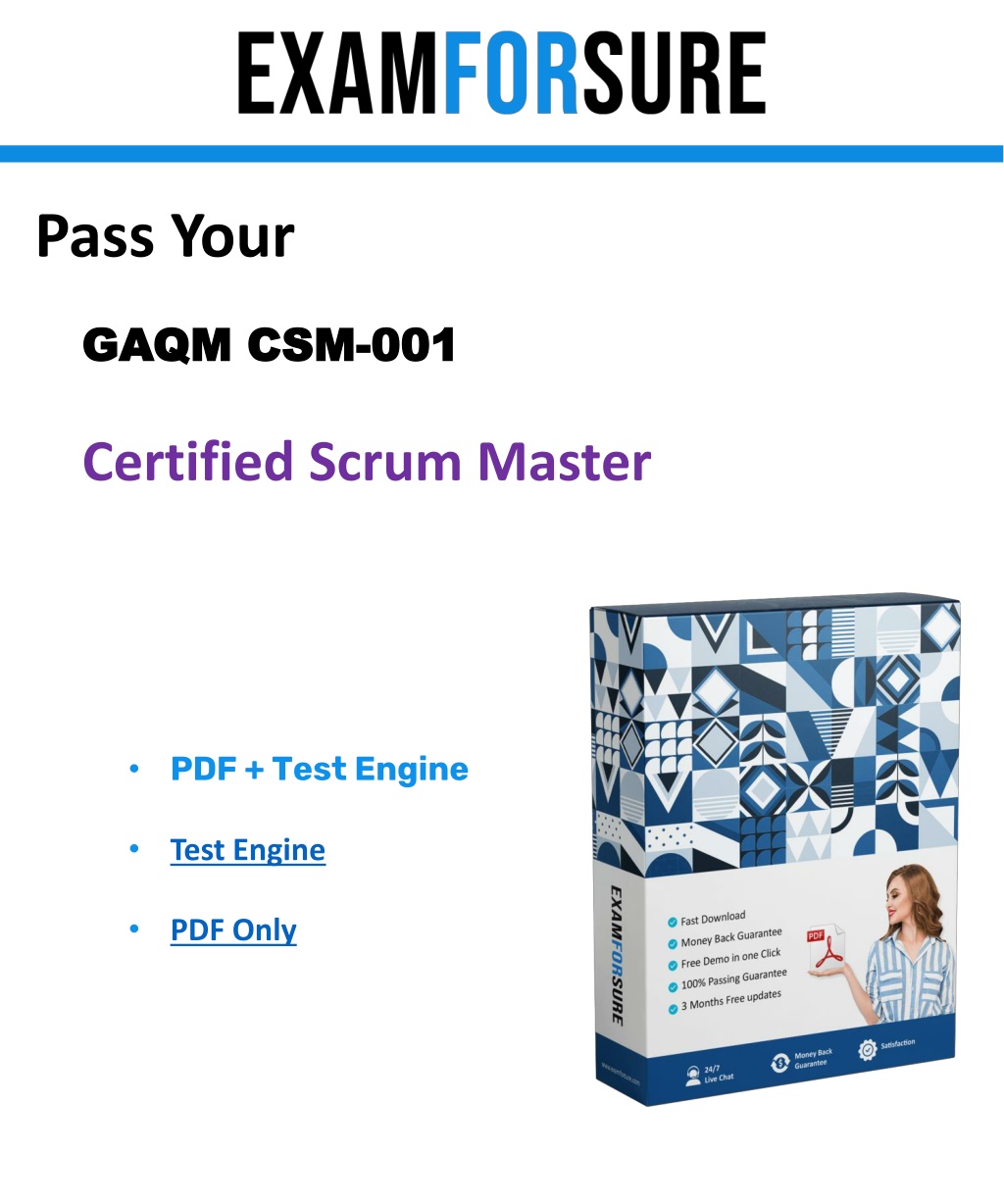 PPT - Free Download GAQM CSM-001 Exam Sample Question Answers Sns-Brigh10