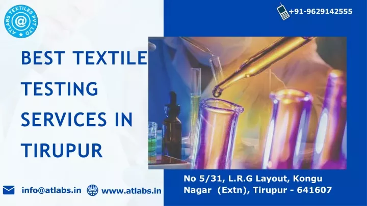 PPT - Best Textile Testing Laboratory in Tiruppur PowerPoint ...
