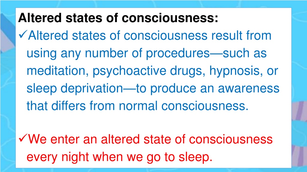 PPT - Consciousness PowerPoint Presentation, free download - ID:11696726