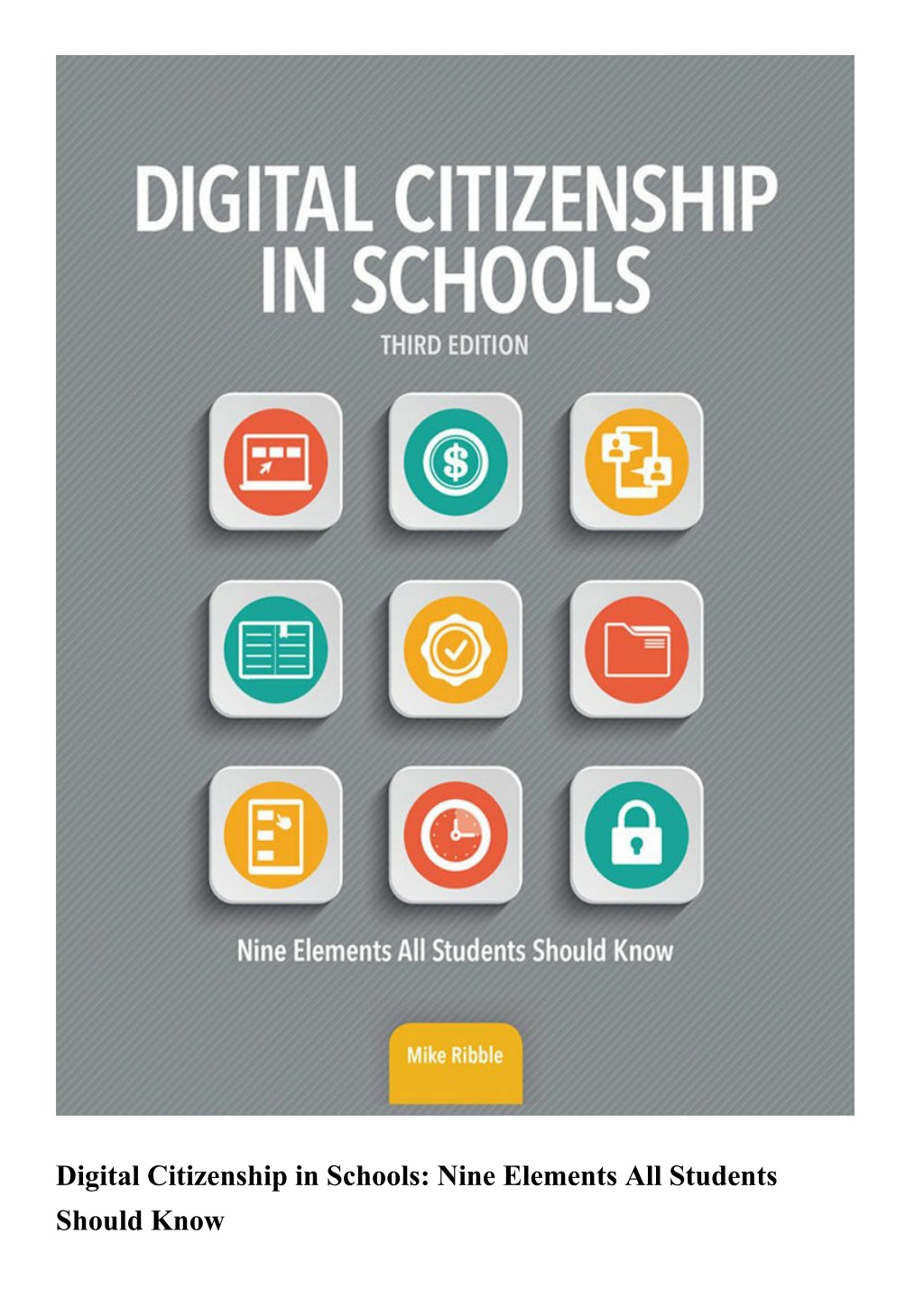 ppt-digital-citizenship-in-schools-nine-elements-all-students-should