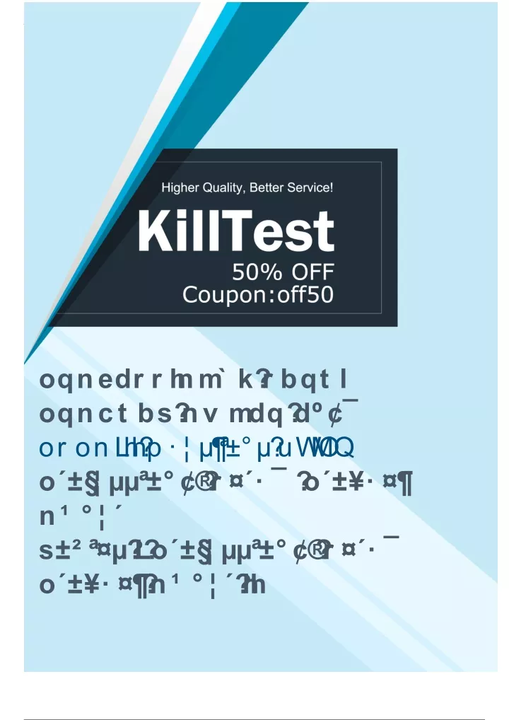 PPT - Try Killtest PSPO-II Study Materials-Approved PSPO-II Exam Sns-Brigh10