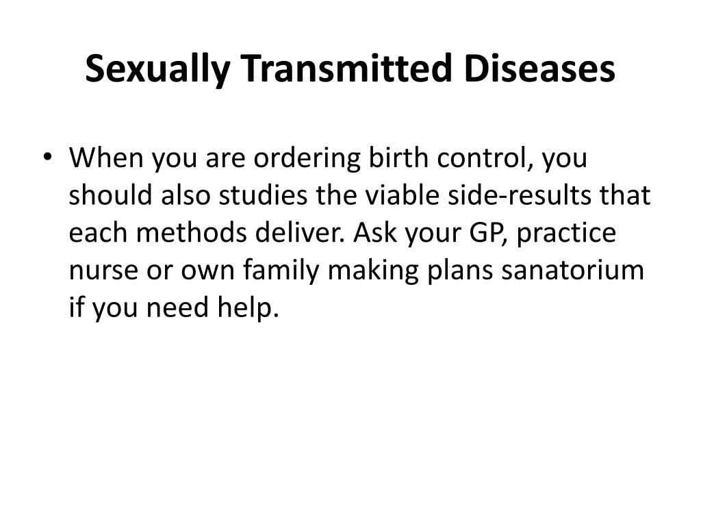 Ppt Sexually Transmitted Diseases Powerpoint Presentation Free Download Id11700261 