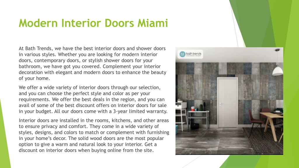 PPT Best Contemporary Interior Doors Miami PowerPoint Presentation   Modern Interior Doors Miami L 