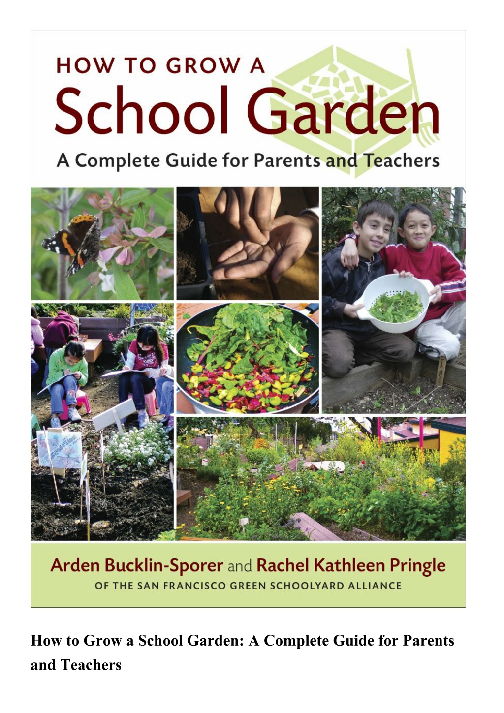 PPT How to Grow a School Garden A Complete Guide for Parents and