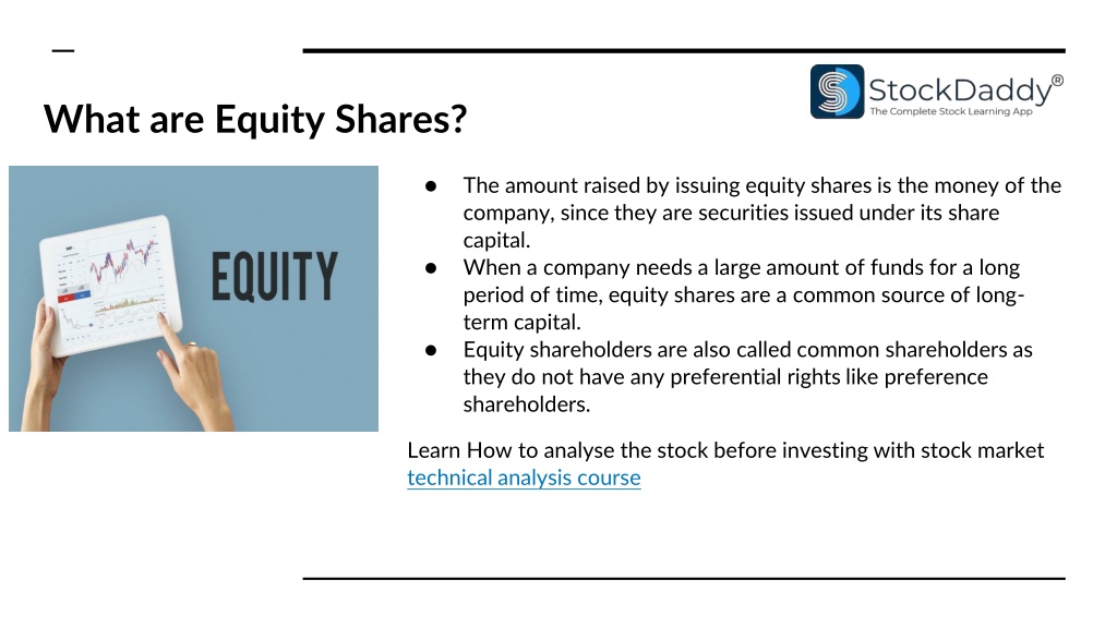 PPT - Difference Between Equity Shares And Preference Shares ...