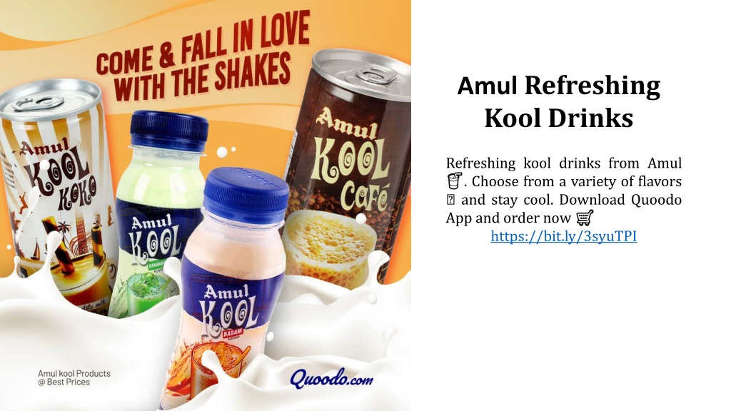 PPT - Amul Refreshing Cool drinks PowerPoint Presentation, free ...